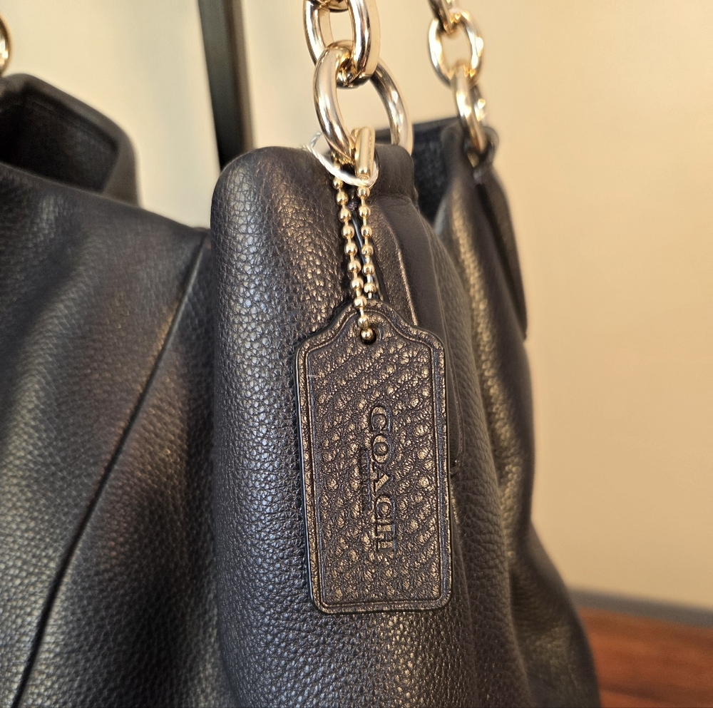 Coach F35723 Phoebe In Navy Blue - Picture 2 of 16